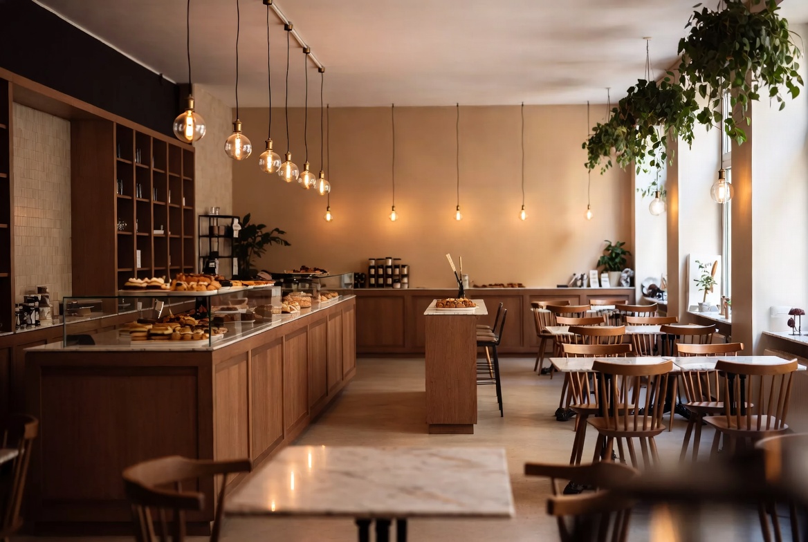 Café-Interieur Cookie Doughi